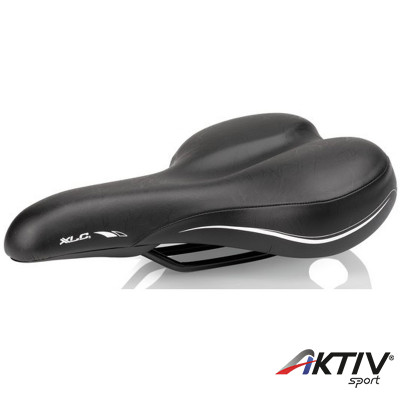 Kerékpár nyereg XLC SA-E07 Everyday fekete