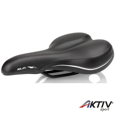 Kerékpár nyereg XLC SA-E07 Everyday fekete
