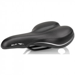 Kerékpár nyereg XLC SA-E07 Everyday fekete Sportszer XLC