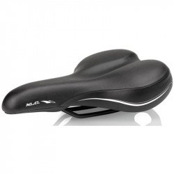 Kerékpár nyereg XLC SA-E07 Everyday fekete Sportszer XLC