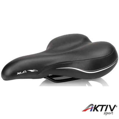 Kerékpár nyereg XLC SA-E07 Everyday fekete