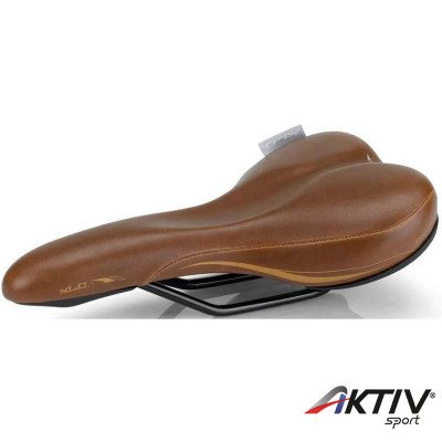 Kerékpár nyereg XLC SA-E11 Everyday II barna