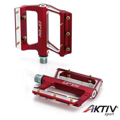 Kerékpár pedál XLC PM-M09 BMX-Freeride piros