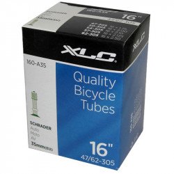Kerékpár tömlő 16x1,75-2,125 AV XLC 160-A35 Kerékpár tartozékok XLC