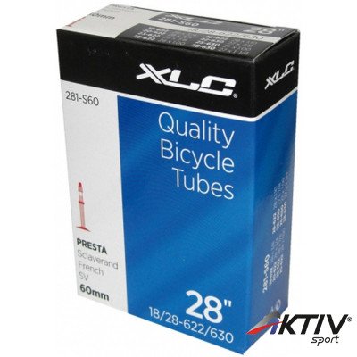 Kerékpár tömlő 18x28-622/630 SV 281-S60 XLC VT-S28