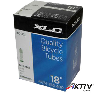 Kerékpár tömlő 18x1,75-2,125 AV XLC 180-A35