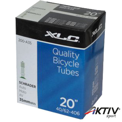 Kerékpár tömlő 20x1,5-2,5 AV XLC 200-A35
