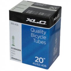 Kerékpár tömlő 20x1,5-2,5 AV XLC 200-A35 Kerékpár tartozékok XLC