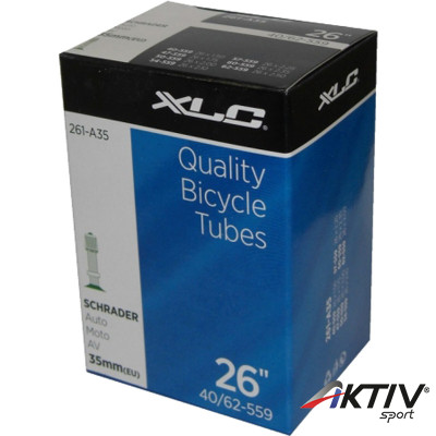 Kerékpár tömlő 26x1,50-2,50 AV XLC 261-A35