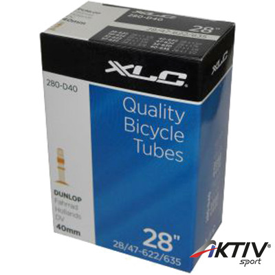 Kerékpár tömlő 27-28x1,1-8/1,75 XLC 280-D40
