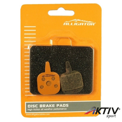 Aligátor Kerékpár Fékbetét Tárcsafékhez VX038