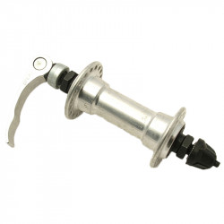 Kerékpár Agy Első Alu 36H Ezüst Gyorszár as Kerékagy