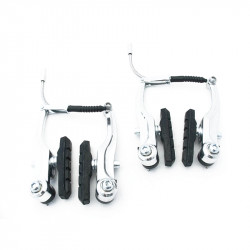 Kerékpár Fékkonzol V-Fék Alu Fekete Fékszett