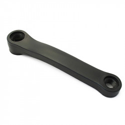 Kerékpár Hajtókar MTB Bal Acél Fekete Hajtómű