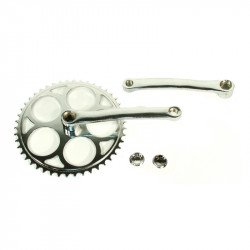 Kerékpár Hajtómű Acél Négyzetkúpos 46 I Sportszer