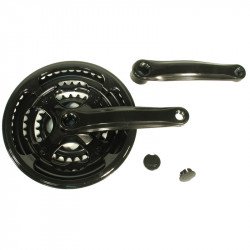 Kerékpár Hajtómű MTB Acél 28/38/48T 170 Hajtómű