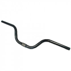 Kerékpár Kormány Acél City III.Fekete Kerékpár tartozékok