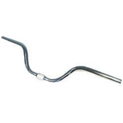 Kerékpár Kormány Acél City III.Króm Sportszer