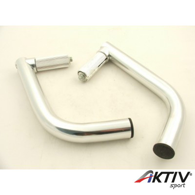 Kerékpár Kormányvég Belső Alu. Ezüst