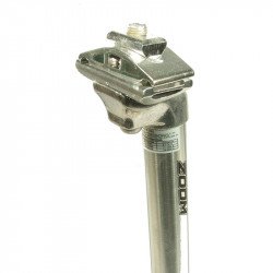 Kerékpár Nyeregcső Alu. 25,4, x 350 mm E züst Sportszer