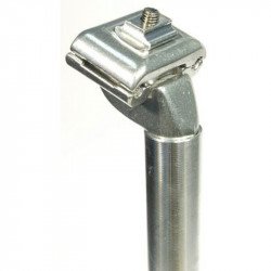 Kerékpár Nyeregcső Alu. 26.4 x 350 Ezüst Sportszer