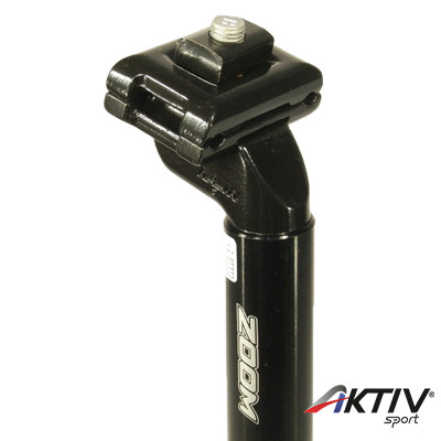 Kerékpár Nyeregcső Alu. 27,2 x 350 Feket e