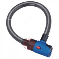 Kerékpár Zár Kulcsos 25 x 1200 mm 496 Sportszer