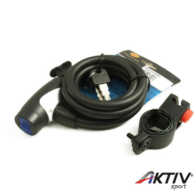 Kerékpár Zár Spirál 10 x 1500 mm 547-1E