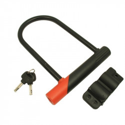 Kerékpár Zár U Tartóval 195 x 240 mm Sportszer