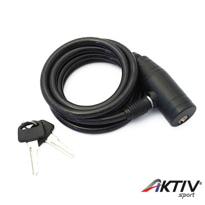 Kerékpár Zár, Spirál 8 x 1500 mm II