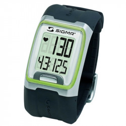 Kerékpáros Pulzusmérő Óra Sigma PC3.11 Z öld Kerékpár tartozékok