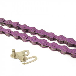 KMC Kerékpár Lánc Z410 1/2 x 1/8 Lila Sportszer