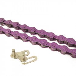 KMC Kerékpár Lánc Z410 1/2 x 1/8 Lila Sportszer
