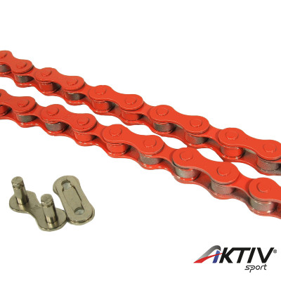KMC Kerékpár Lánc Z410 1/2 x 1/8 Piros