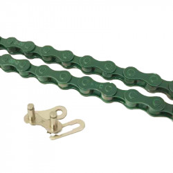 KMC Kerékpár Lánc Z410 1/2 x 1/8 Zöld Sportszer