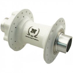 Novatec Kerékpár Agy Átütőtengelyes Első  32H Fehér Kerékagy