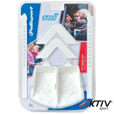 Polisport Guppy Set Maxi Lábtartó és Kar támasz Kerékpáros Gyereküléshez Fehér