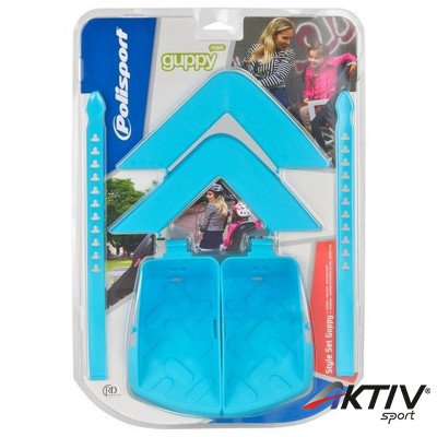 Polisport Guppy Set Maxi Lábtartó és Kar támasz Kerékpáros Gyereküléshez Kék