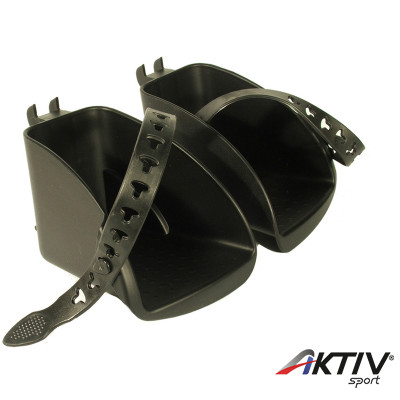 Polisport Lábtartó Kerékpáros Gyerekülés hez Fekete