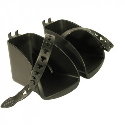 Polisport Lábtartó Kerékpáros Gyerekülés hez Fekete Sportszer