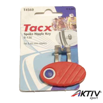 TACX Kerékpár Küllőkulcs 0.136