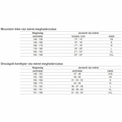 Kerékpár Mistral 50 férfi fekete/citrom