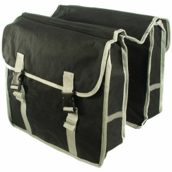 Kerékpár táska csomagtartóra 2 részes Sportszer