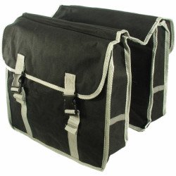 Kerékpár táska csomagtartóra 2 részes Sportszer