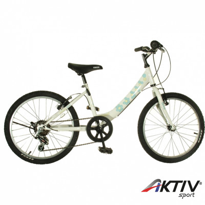 Gyerek kerékpár Neuzer Cindy love fehér 6 sebességes