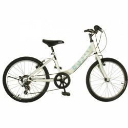 Gyerek kerékpár Neuzer Cindy love fehér 6 sebességes 20 col - lány kerékpár Neuzer