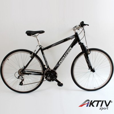 Cross kerékpár Neuzer X2 férfi fekete-fehér-szürke