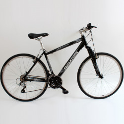 Cross kerékpár Neuzer X2 férfi fekete-fehér-szürke Kerékpár Neuzer