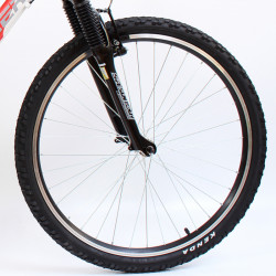 Mountain Bike kerékpár Neuzer Mistral 50 női fehér-piros