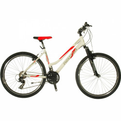 Mountain Bike kerékpár Neuzer Mistral 50 női fehér-piros City kerékpár Neuzer